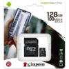 MicroSD Canvas Select Plus Kingston 128GB (incluye adaptador)