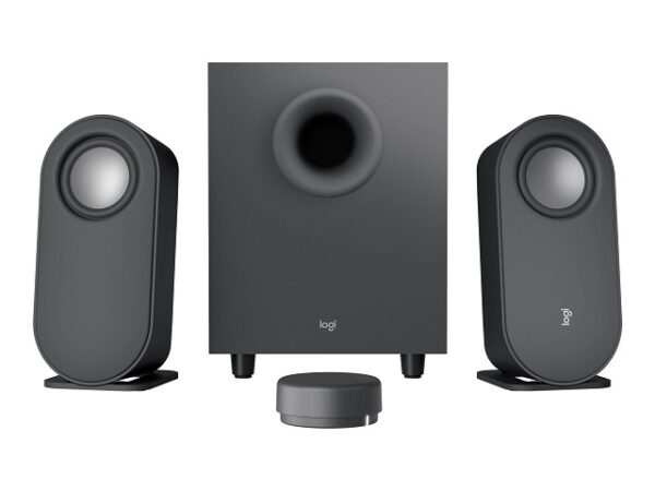 Logitech Z407 - Sistema de altavoces - para PC - canal 2.1 - inalámbrico - Bluetooth - USB - 40 vati