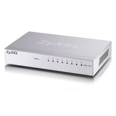 ZyXEL - Switch - Unmanaged - 8 - Gigabit Ethernet
