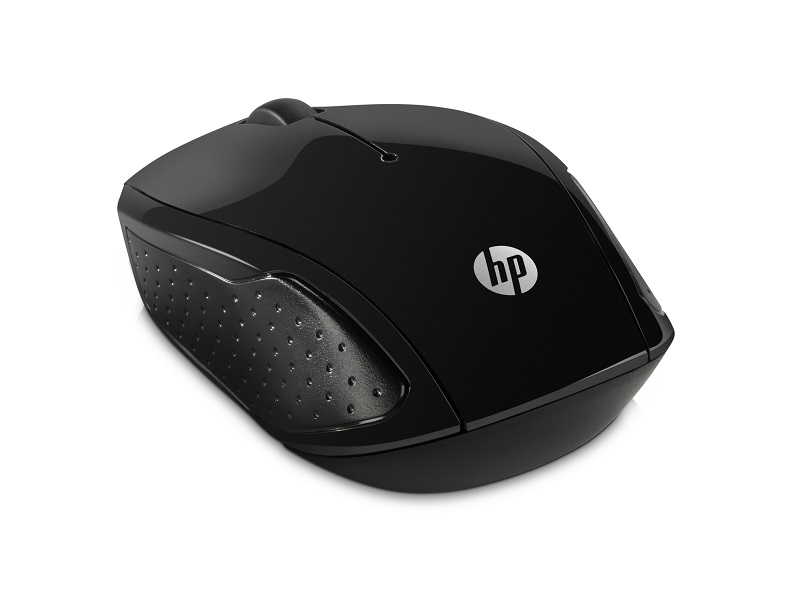HP 200 - Ratón - óptico - inalámbrico - 2.4 GHz - receptor inalámbrico USB