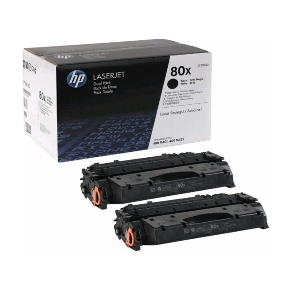 HP 80X Alto rendimiento negro original LaserJet cartucho de