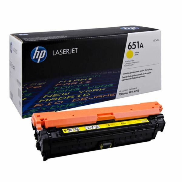 HP 507A CE402A, Amarillo, Cartucho Tóner Original, De 6.000 Páginas, Para Impresoras HP LaserJet Enterprise 500 Color Serie MFP 551, 575 Y LaserJet Pro 500 Color MFP Serie 570