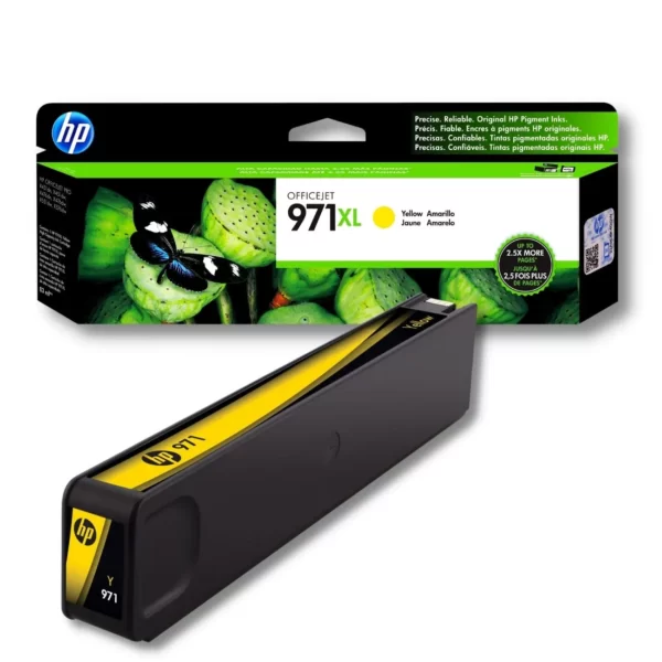 Cartucho de Tinta Original HP 971XL Amarillo : Precio Costa Rica