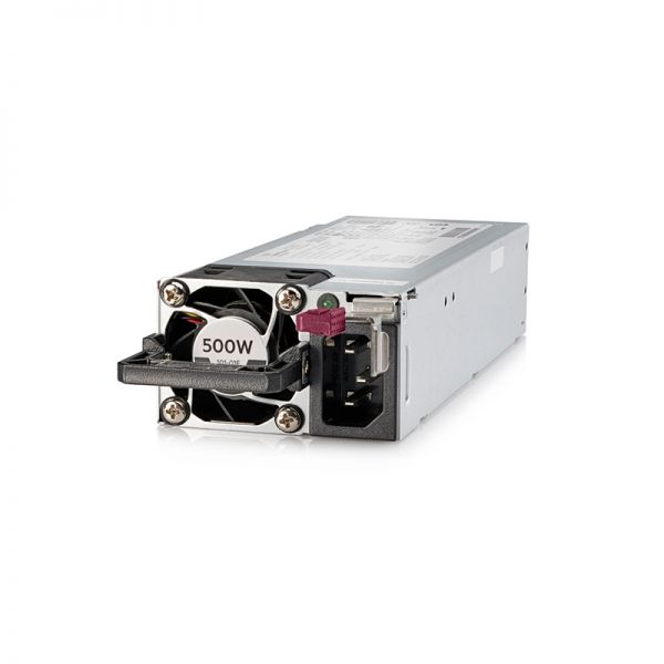 HPE - Fuente de alimentación - conectable en caliente / redundante (módulo de inserción) - Flex Slot - 80 PLUS Platinum - CA 100-240 V - 500 vatios - 563 VA