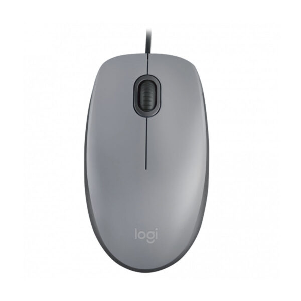Logitech - Mouse - M110 Silent- Silver