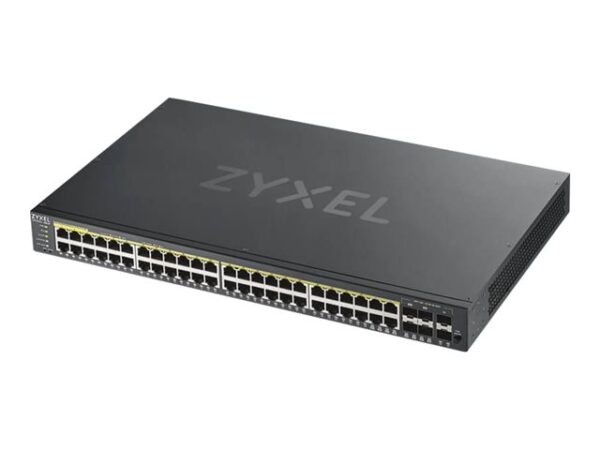 Zyxel GS1920-48HPv2 - Conmutador - inteligente - 48 x 10/100/1000 (PoE+) + 4 x Gigabit SFP combinado