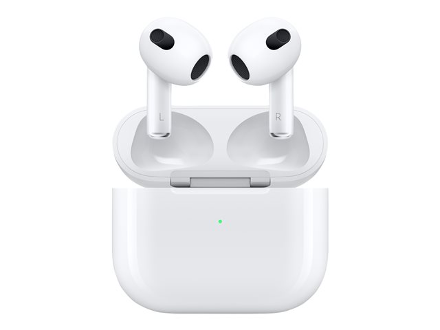Apple AirPods with Lightning Charging Case - 3ª generación - auriculares inalámbricos con micro - auriculares de oído - Bluetooth - blanco