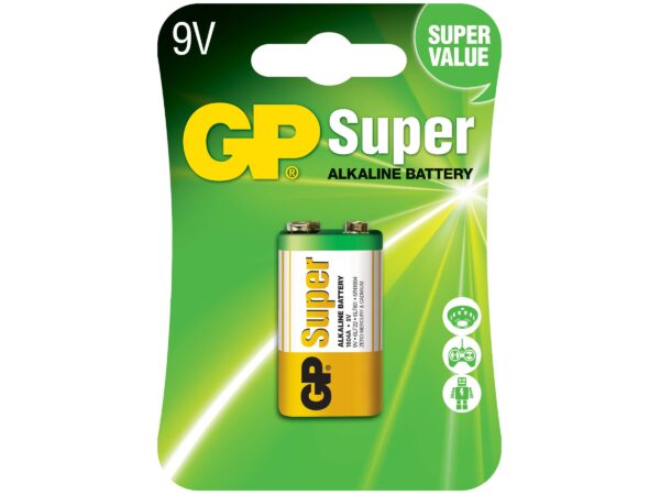 Batería GP Súper Alcalina 9V