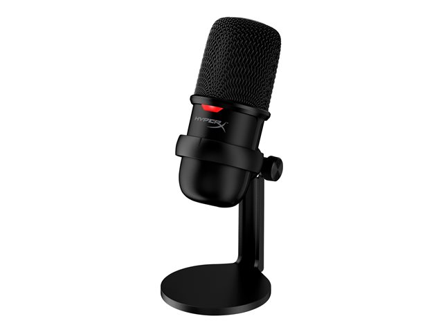 HyperX SoloCast - Micrófono - USB - negro - para HP 250 G9, Z2 G9; Laptop 15, 15s, 17; Pavilion Laptop 15