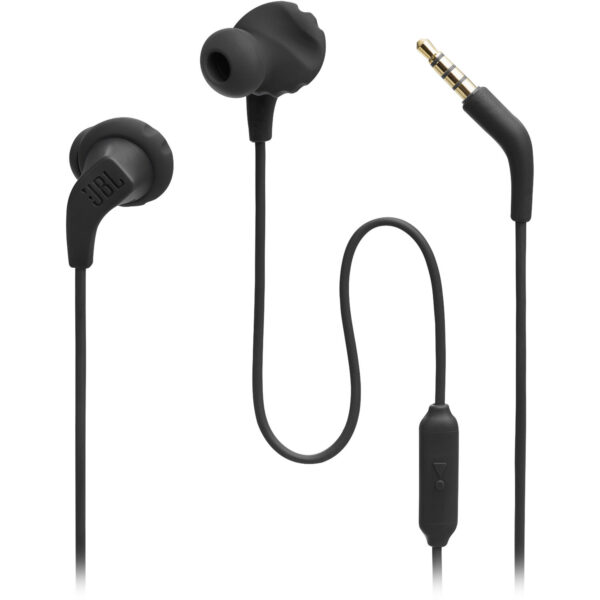JBL Endurance RUN 2 - Auriculares internos con micro - en oreja - cableado - negro