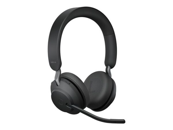 Jabra Evolve2 65 UC Stereo - Auricular - en oreja - Bluetooth - inalámbrico - USB-A - aislamiento de