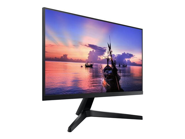 Samsung F27T350FHN - T35F Series - monitor LED - 27" - 1920 x 1080 Full HD (1080p) @ 75 Hz - IPS - 250 cd/m² - 1000:1 - 5 ms - HDMI, VGA - azul oscuro/gris