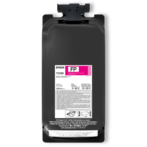 Epson T53K8 - Paquete de 2 - 1600 ml - rosa fluorescente - original - paquete de tinta - para SureCo