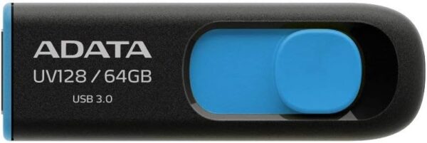 ADATA USB 3.2 PLASTICA RETRACTIL 64G-RBE VELOCIDAD 100MB/S