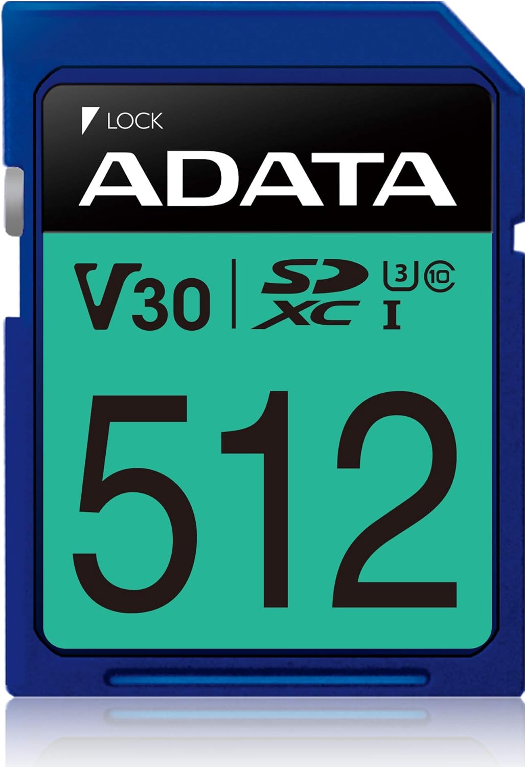 ADATA SD PARA CAMARA PROFESIONAL 4K 512GB VELOCIDAD 100/85 MB/S