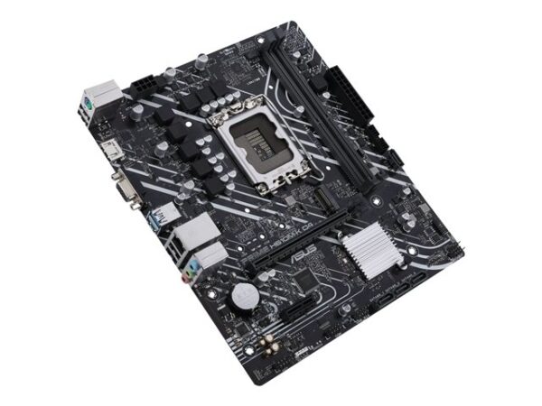 ASUS PRIME H610M-K D4 - Placa base - micro ATX - Socket LGA1700 - H610 Chipset - USB 3.2 Gen 2, USB
