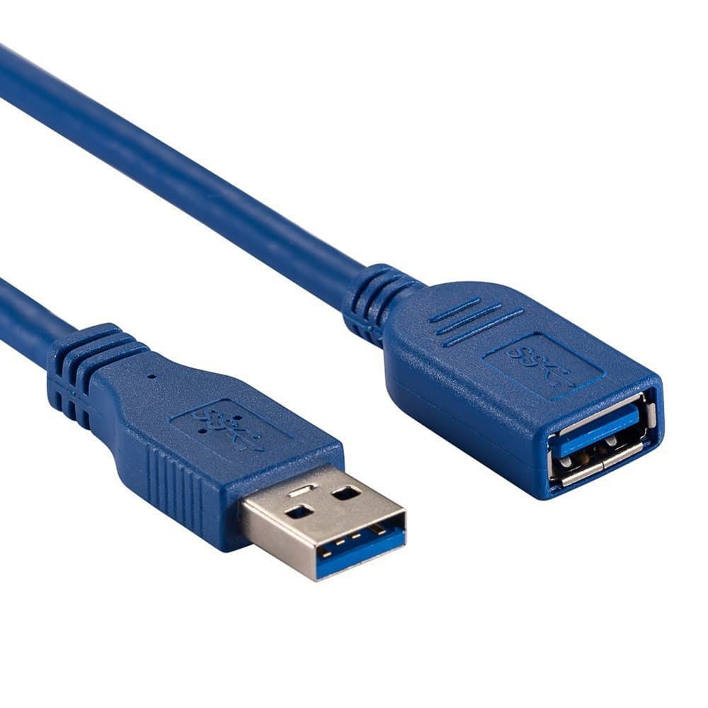 Xtech – USB extension cable – Blue – 6ft USB 3.0 Ext – Electro Import