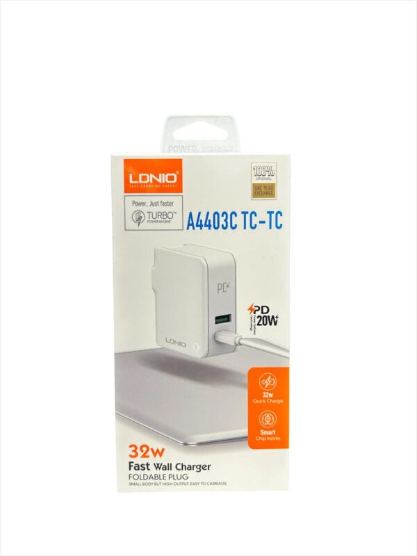 Cargador de Pared Dual 32w PD+USB