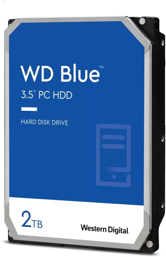 WD Blue WD20EZBX - Disco duro - 2 TB - interno - 3.5" - SATA 6Gb/s - 7200 rpm - búfer: 256 MB