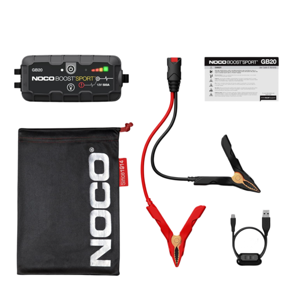 Arrancador de litio para motores de gasolina (12 V) Noco Boost Sport - Imagen 2