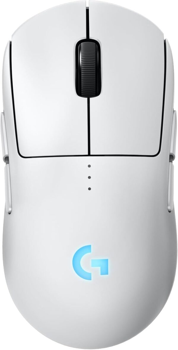 Logitech G - Mouse - Wireless - White - 910-007290