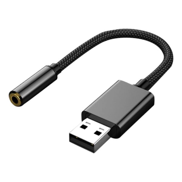 Adaptador USB a 3.5mm A/B ZO-H89
