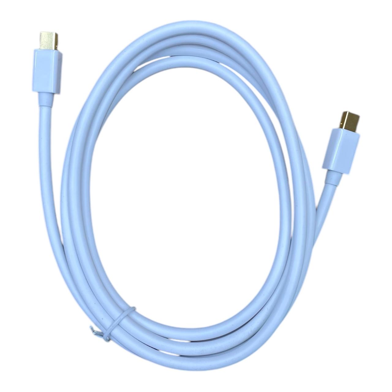 Cable Mini DP macho a macho 1.8M - Imagen 2