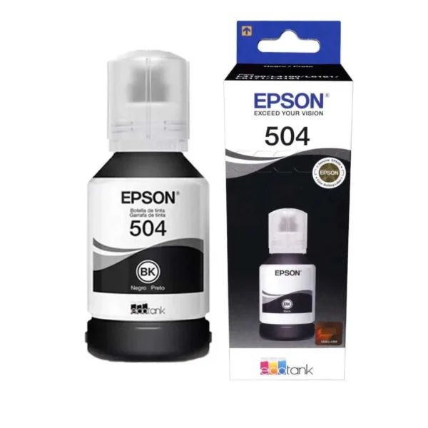 EPSON Botella de Tinta Negra T504