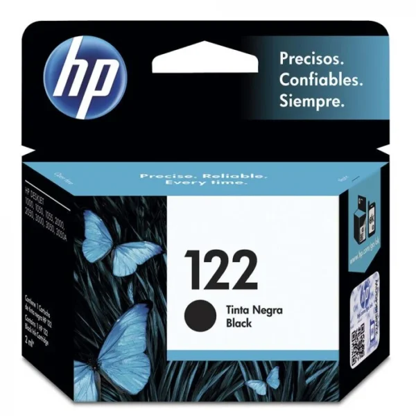 HP 122 Black Ink Cartridge