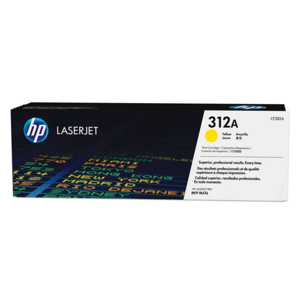 HP 312A Yellow Original LaserJet Toner Cartridge