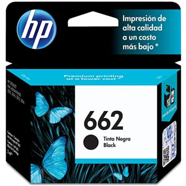 HP 662 Black Ink Cartridge