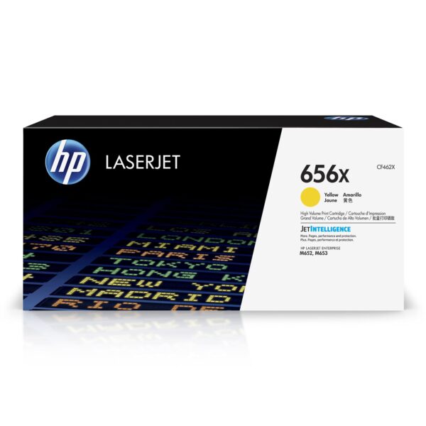HP 656X LASERJET TONER CARTRIDGE HIGH YIELD YELLOW