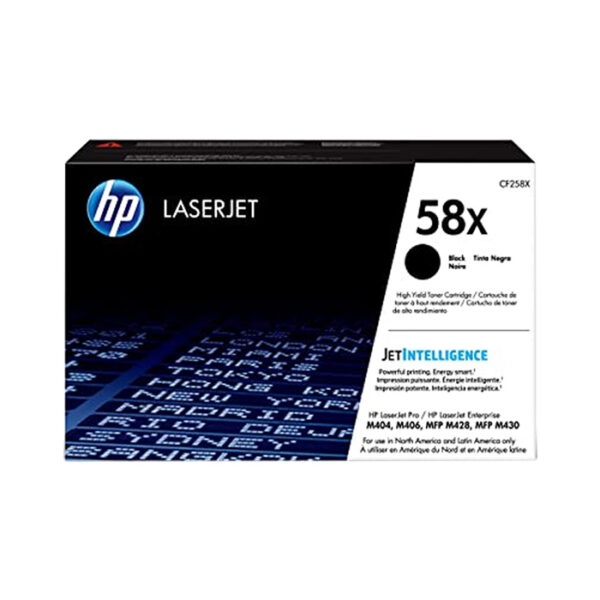 HP 58X Black Original Laser Toner Cartridge