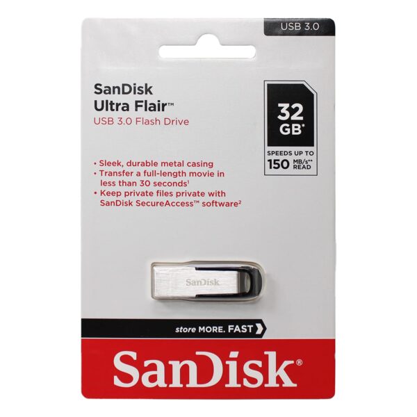 Memoria USB 32GB SanDisk Metal Flair