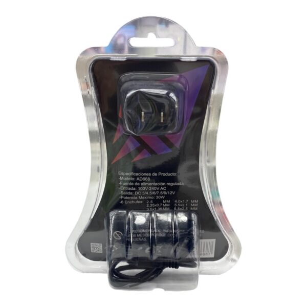 Cargador Universal 100V-240V 30W AD668 - Imagen 2