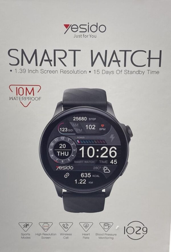 SmartWatch Bluetooth 1.3 Pulgadas Yesido IO29 - Imagen 2