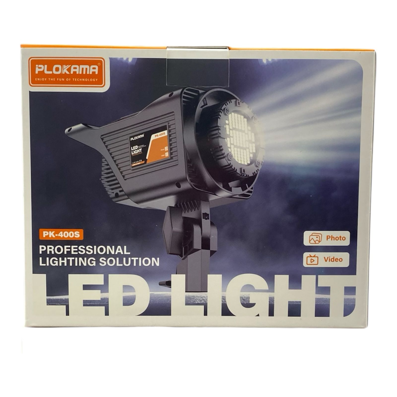 Kit de iluminación de vídeo Plokama PK-400s para fotografía - Imagen 4