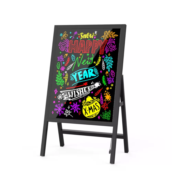 Tablero LED Iluminado 70x90 cm – Ideal para Negocios