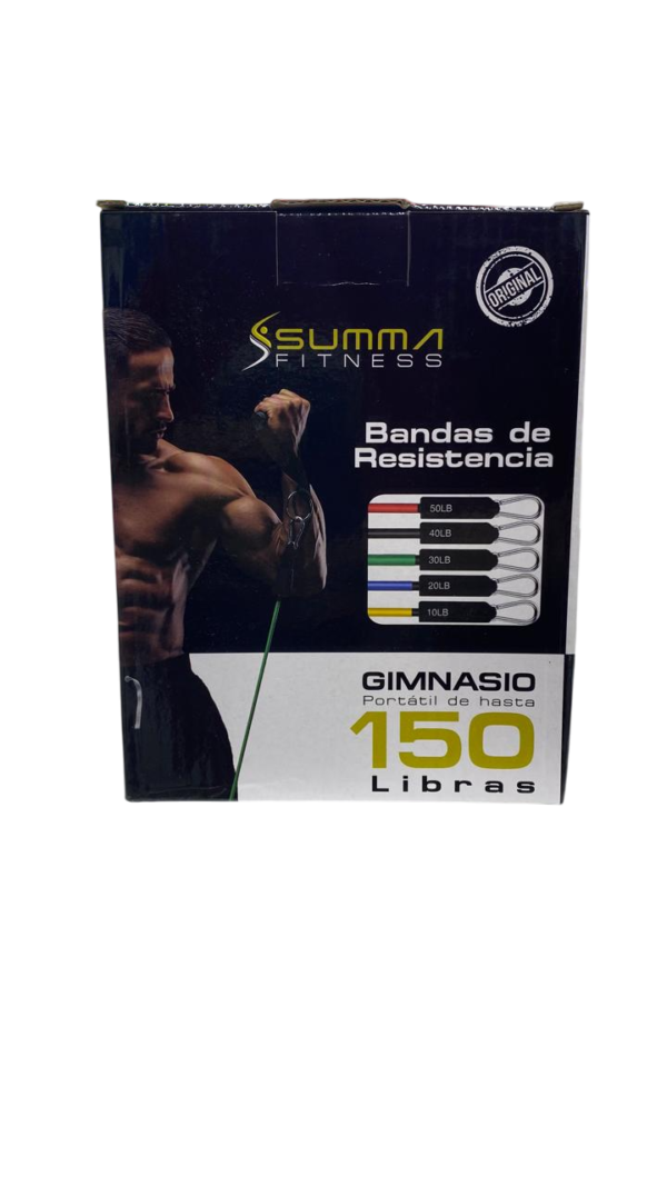 Bandas de Resistencia Summa Fitness – Gimnasio Portátil - Imagen 3