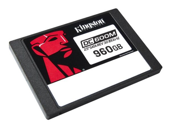 Kingston DC600M - SSD - Mixed Use - 960 GB - interno - 2.5" - SATA 6Gb/s
