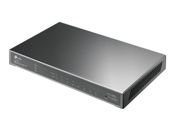 TP-Link JetStream TL-SG2008P - V1 - conmutador - inteligente - 4 x 10/100/1000 + 4 x 10/100/1000 (Po