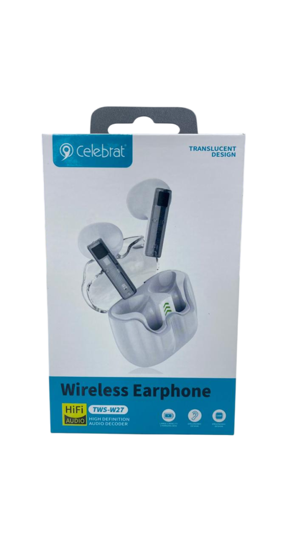 Auriculares Inalámbricos Celebrat TWS-W27 - Imagen 2
