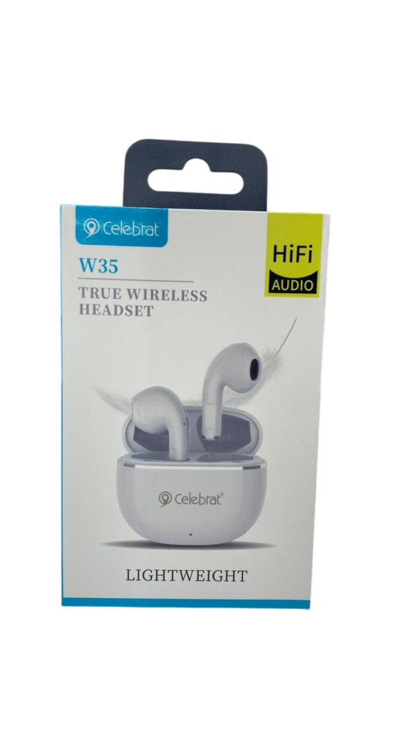 Audífonos Inalámbricos Celebrat W35 - HiFi Audio TWS - Imagen 2