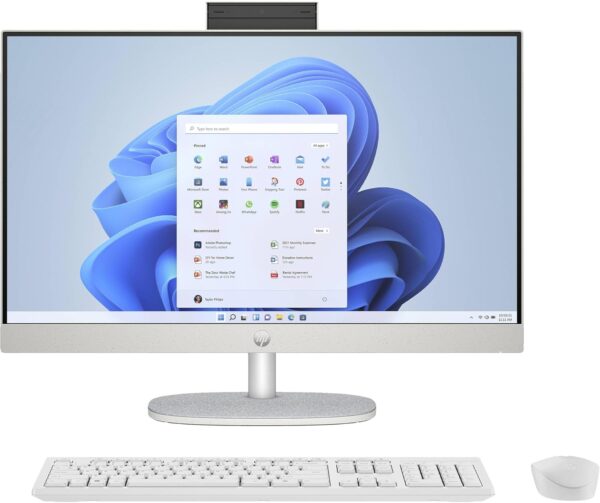 HP 24-cr0250la - All-in-one - AMD Ryzen 5 7520U / 4.3 GHz - DDR5 SDRAM - 512 GB HDD - 23.8" - UMA -