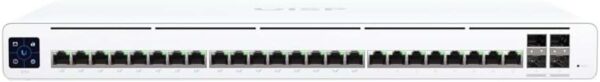 Ubiquiti UISP Switch Pro 220W (27V) PoE switch with (24) GbE RJ45 ports