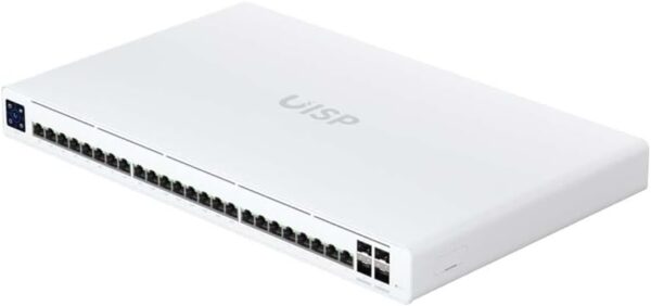 Ubiquiti UISP Switch Pro 220W (27V) PoE switch with (24) GbE RJ45 ports - Imagen 2