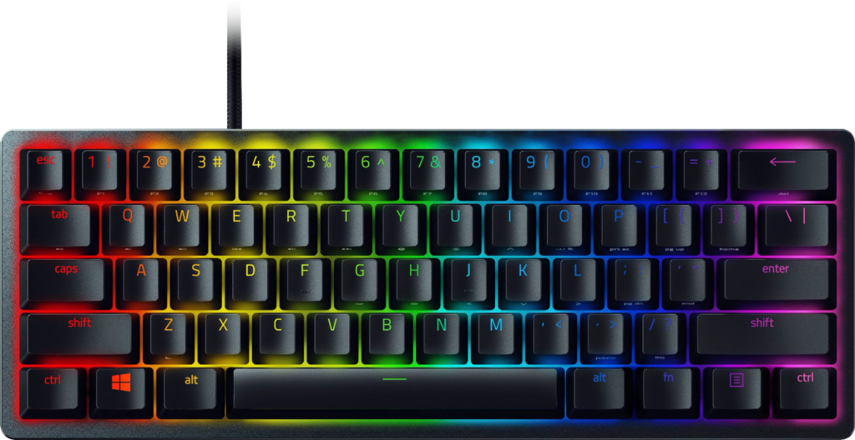 Razer - Keyboard - Wired - Huntsman Mini 60%Mec