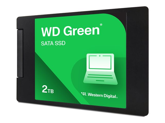 WD Green SSD WDS200T2G0A - SSD - 2 TB - interno - 2.5" - SATA 6Gb/s
