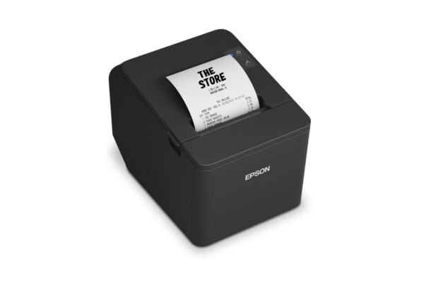 Epson - Receipt printer - Monochrome - Direct thermal - TM-T20IV-SP-022 USB+ETH+SRL AC - Imagen 2