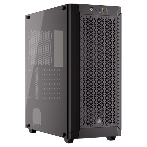 Chasis ATX semitorre con vidrio templado 480T Airflow, negro